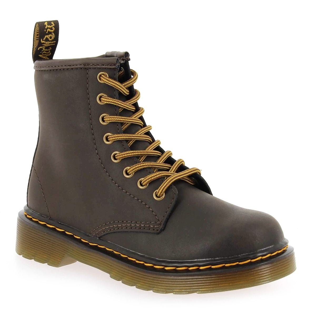 Dr Martens  1460 JUNIOR - Marron foncé