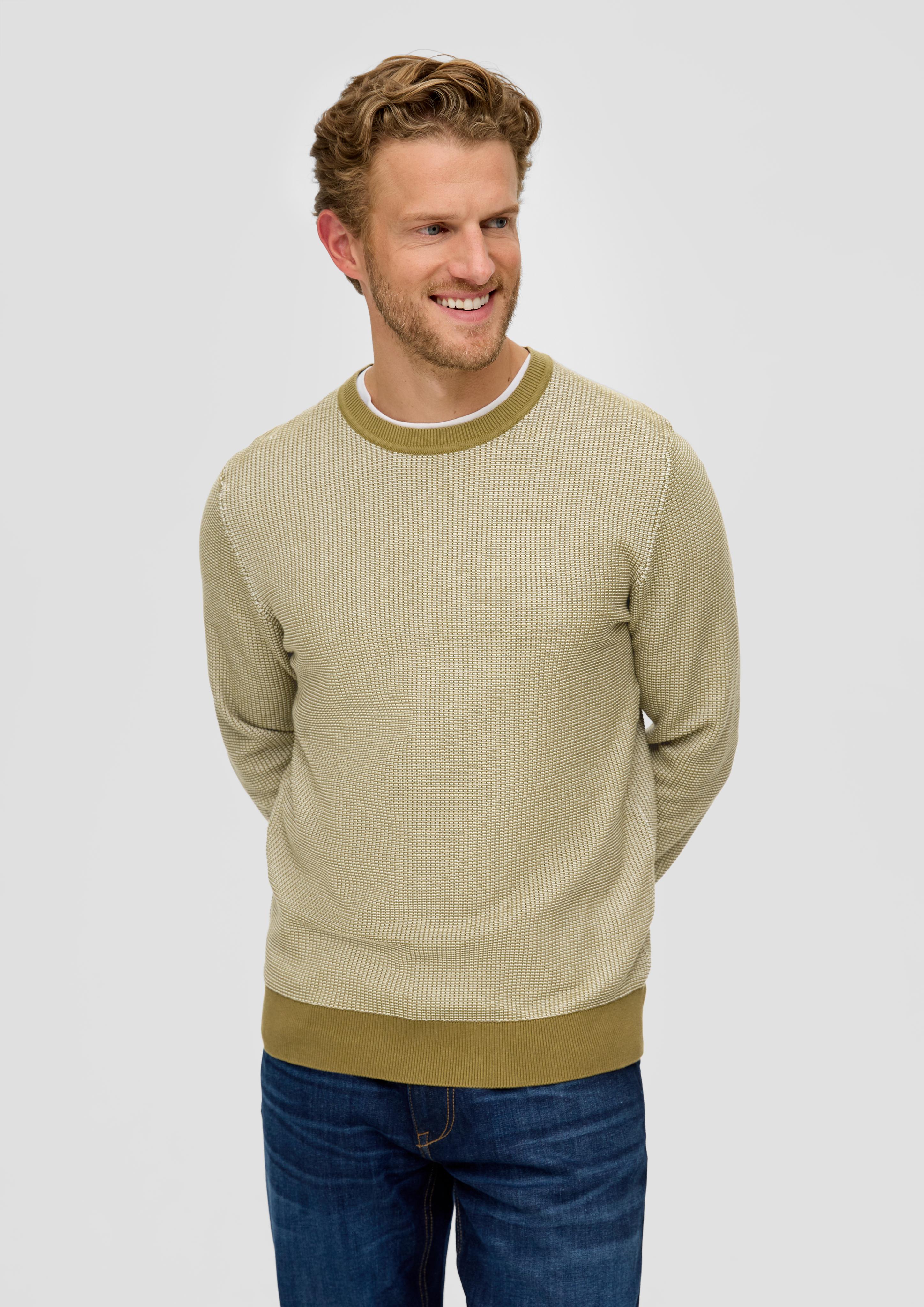 Pullover mit Two-Tone-Muster  2118058-77X0
