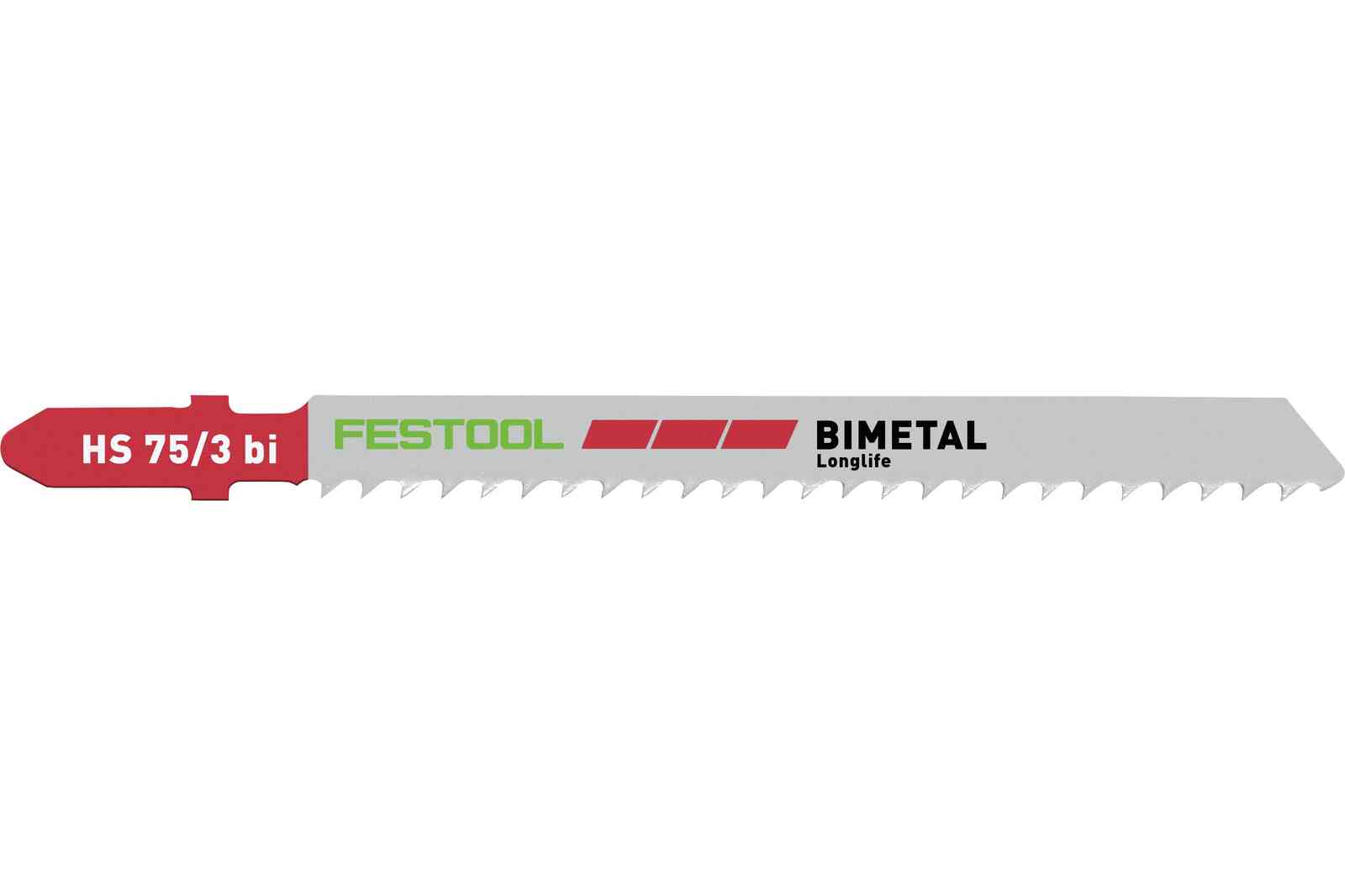 Festool-tarvikkeet 204336 HS 75/3 BI/5 Pistosahan terä MUOVIA KIINTEÄ MATERIAALI 5 osaa