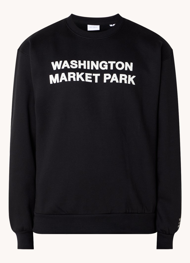 Maglione Two Washingtons con stampa su entrambi i lati