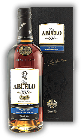 Abuelo XV Anos Tawny Port Cask Finish Abuelo XV Anos Tawny Port Cask Finish  Alter 15 J. - 0,7	 Liter - Vol 40%