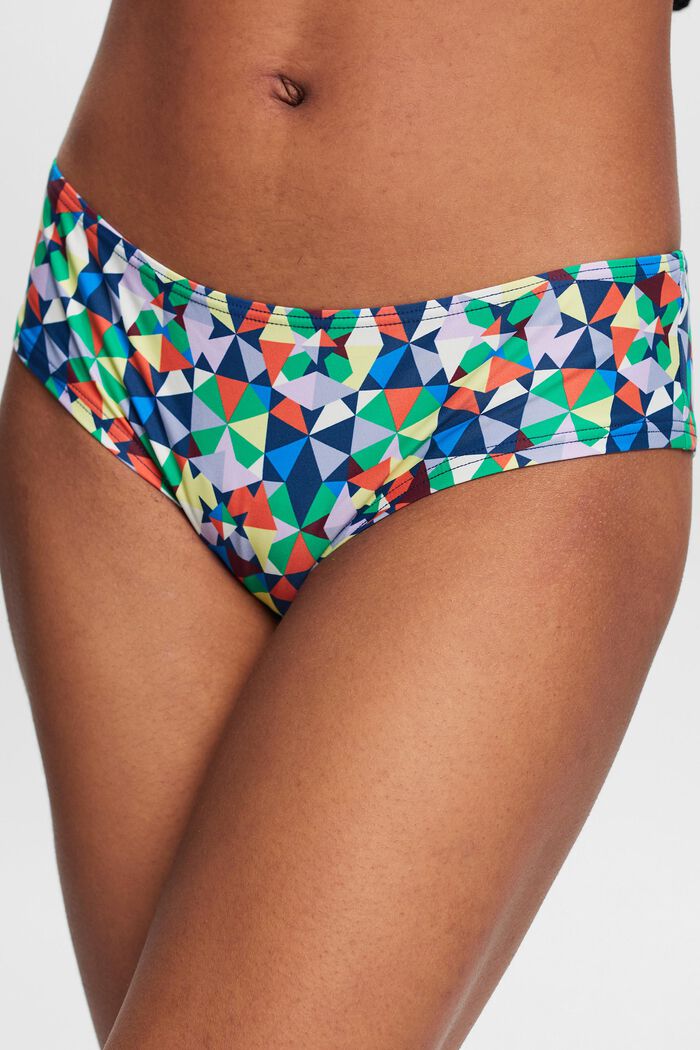 Recycelt: mehrfarbige Bikinihose