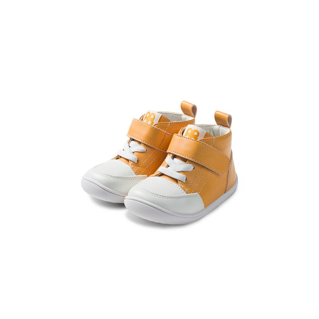 LBL Baby Mono Yellow BBC218106-YW gelbe Barfuß-Stiefeletten