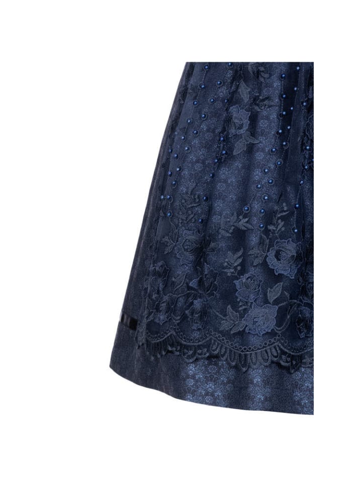 Nübler Dirndl midi Coro in Dunkelblau günstig kaufen