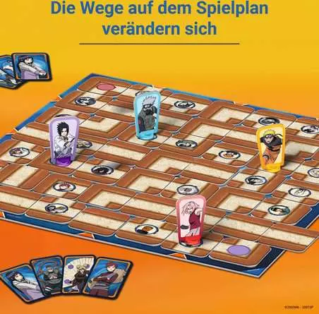 Naruto Shippuden Labyrinth - Spiel ab 7 Jahren