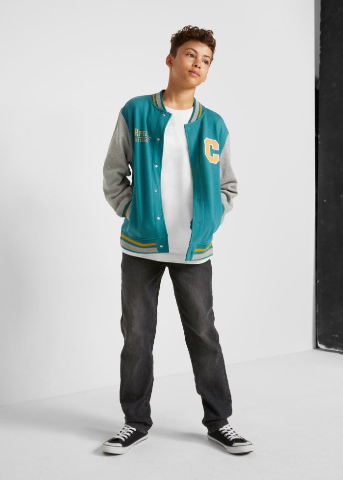 Jungen College Sweatjacke