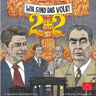 Wir sind das Volk! 2+2, 4 Spieler Erweiterung (DE|EN)
