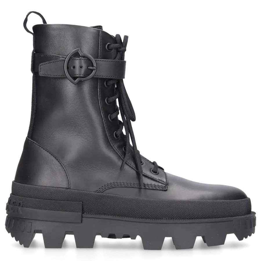 Moncler - Stiefeletten CARINNE Kalbsleder - schwarz