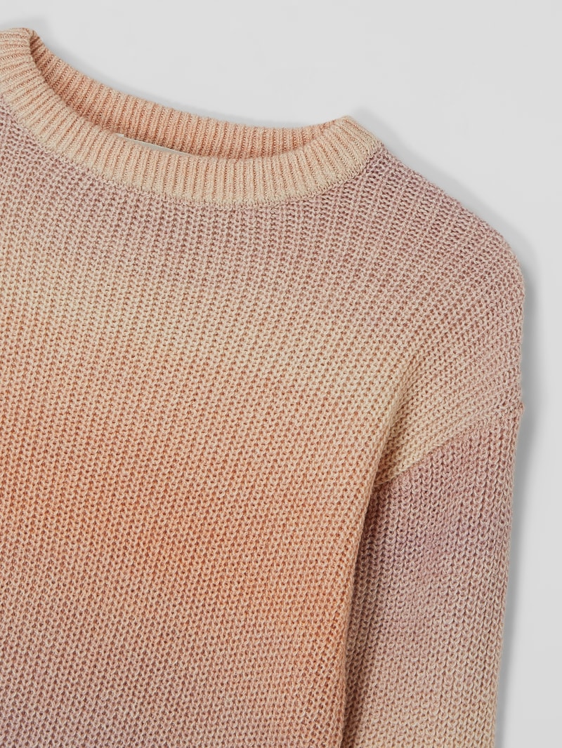 Pullover mit Farbverlauf in apricot