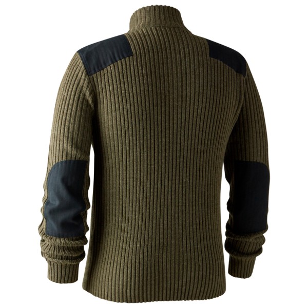 Deerhunter - Rogaland Knit with Zip Neck - Kunstfaserpullover