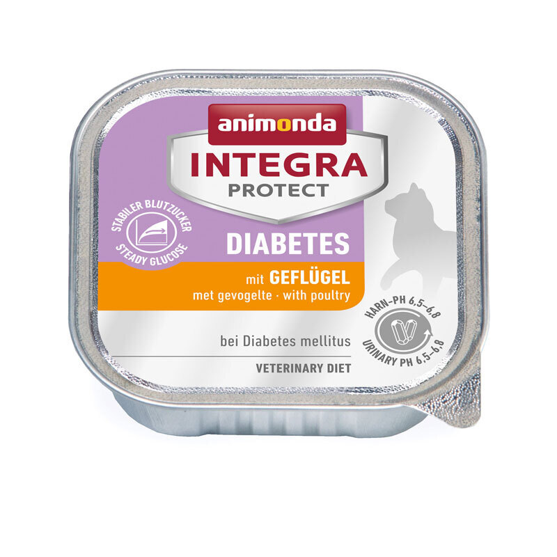 Animonda Diabetes Animonda Integra Protect Diabetes 16x100g Geflügel