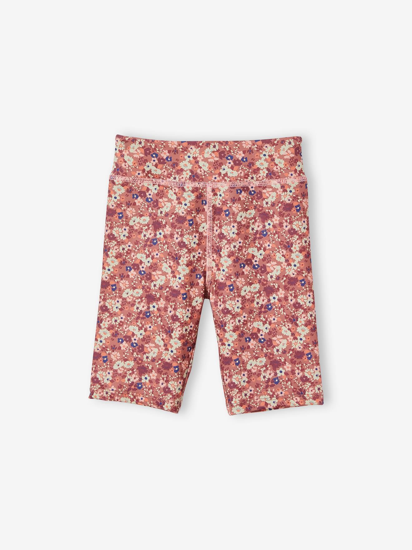 Vertbaudet Mädchen Sport-Set: Bustier & Radlerhose - ziegel