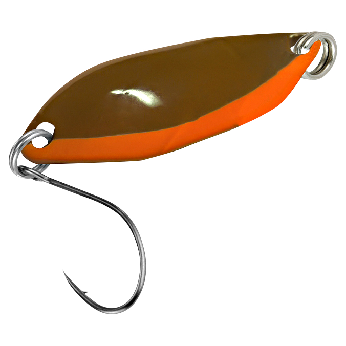 FTM Trout Spoon Hit (3,3 g, Braun/Orange)