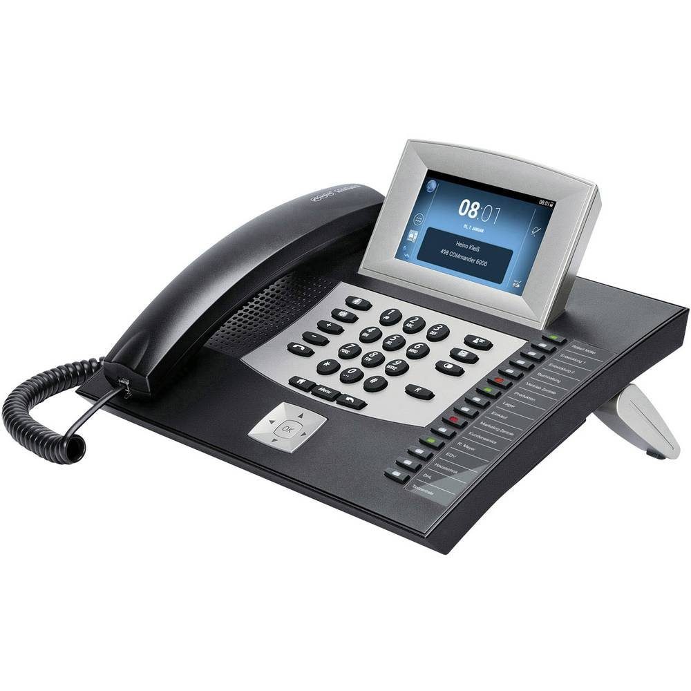 Auerswald COMfortel 2600 IP Hybrides VoIP-Telefon Kabelgebundenes Telefon (Android, Anrufbeantworter, Freisprechen)