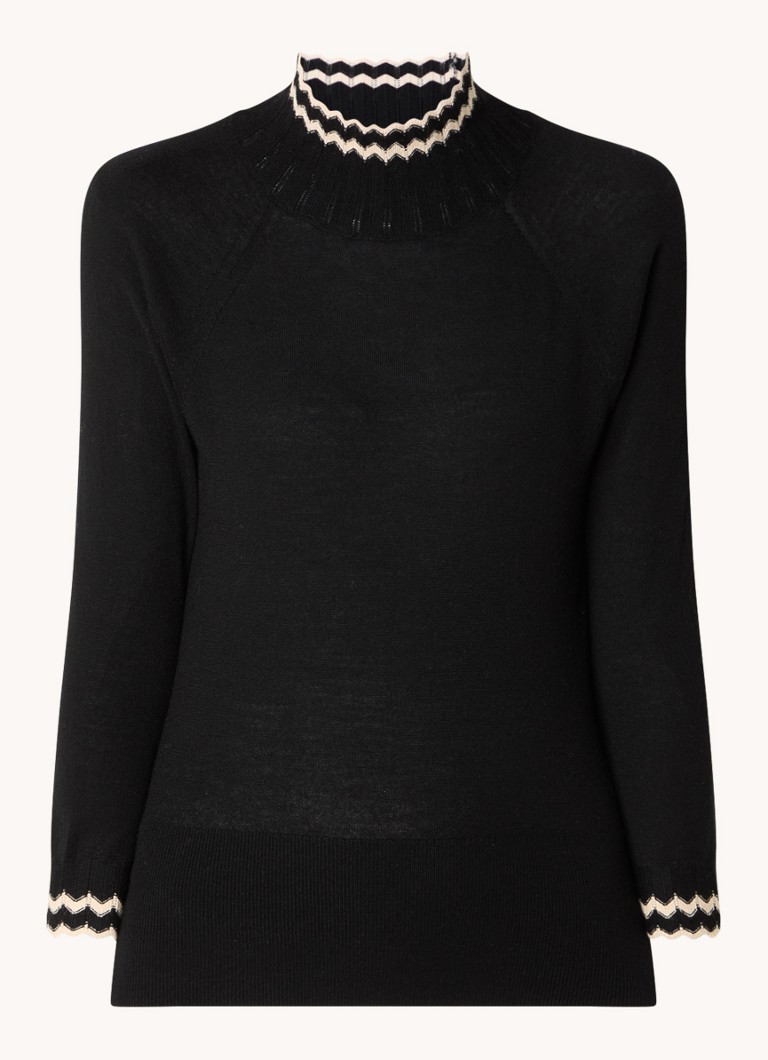 Top LKBennett Ethel in pregiata lana merino