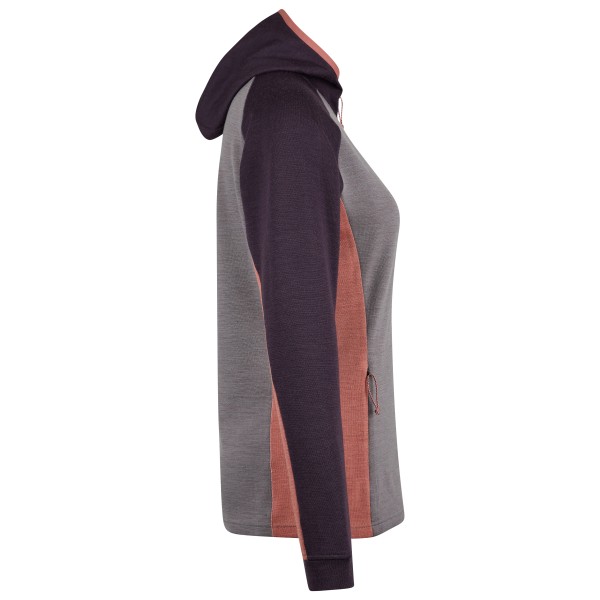 Stoic - Women's Merino260 StadjanSt. 3/4 Zip w. Hood - Merinohoodie