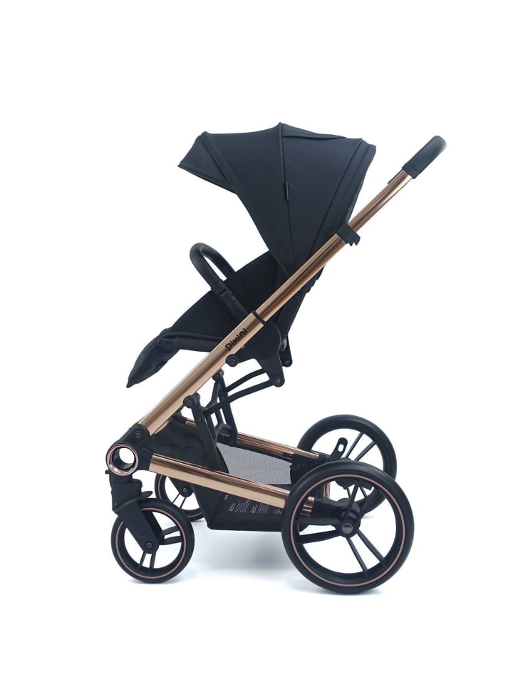 PIXINI Kinderwagen 2in1 Keoni gold/schwarz günstig kaufen onesize
