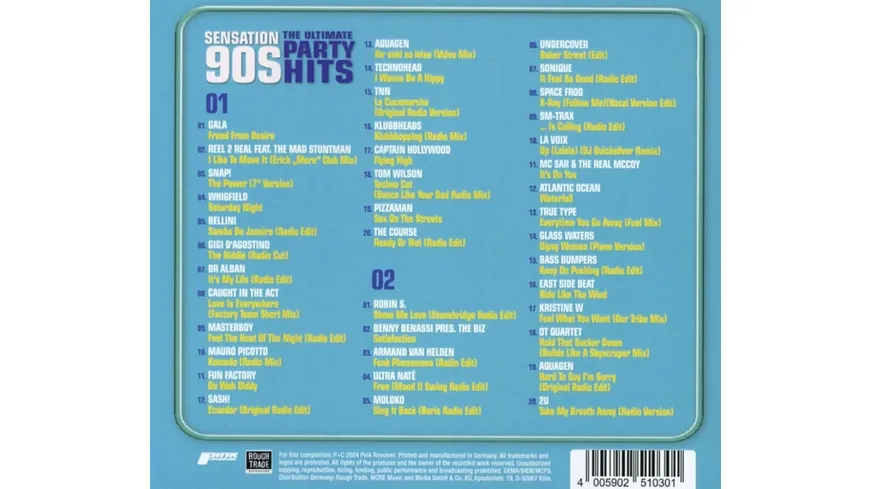 Sensation 90s Vol. 3 - The Ultimate Party Hits