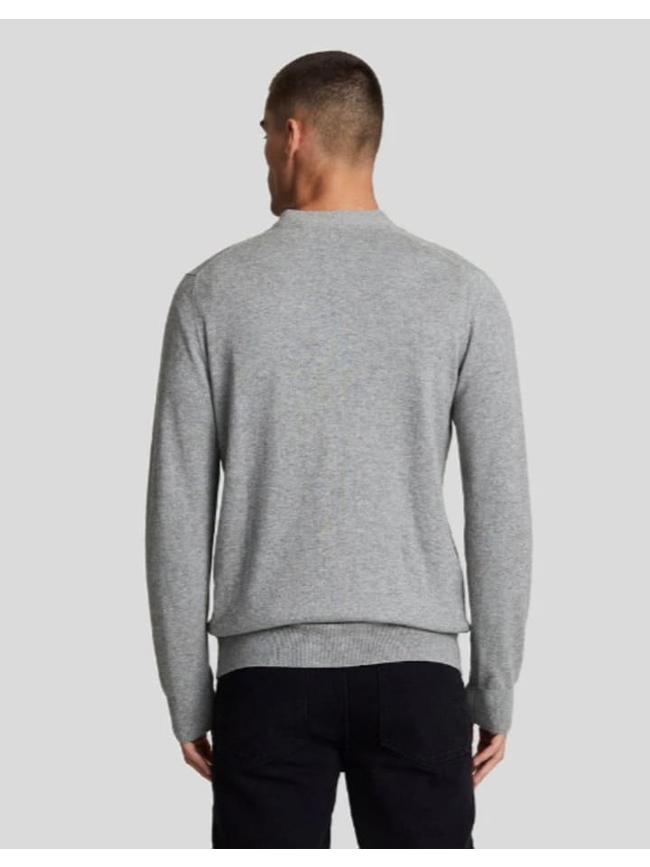 Lyle & Scott Cardigan in Grau günstig kaufen