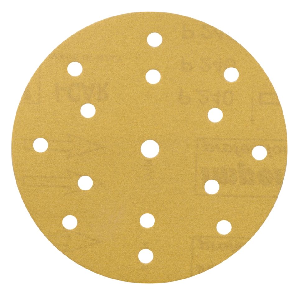 Makita Accessories B-39350 Brusni disk K240 150mm žuti 100 komada