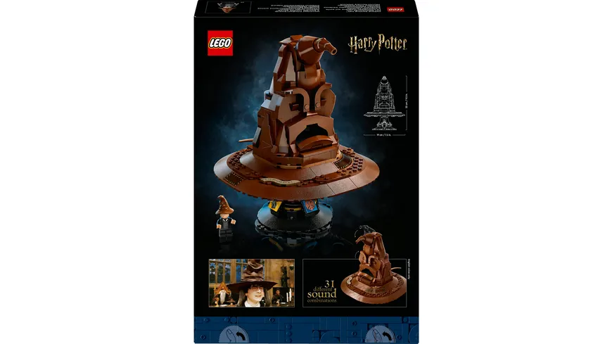 LEGO Harry Potter 76429 Der Sprechende Hut von Hogwarts