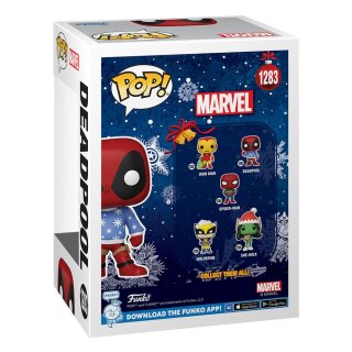 Marvel Holiday POP! Marvel Vinyl Figur - Deadpool