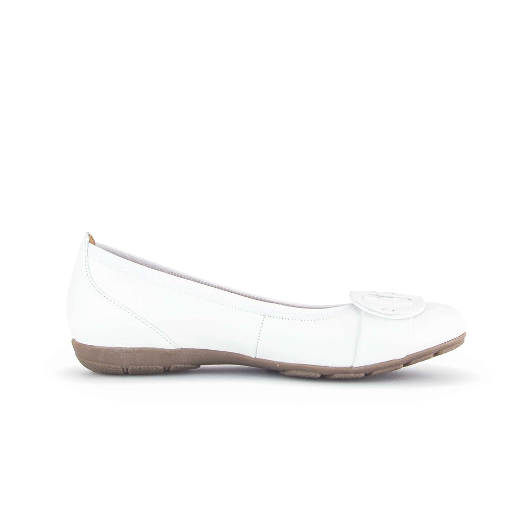 Gabor fashion Sportliche Ballerina weiß