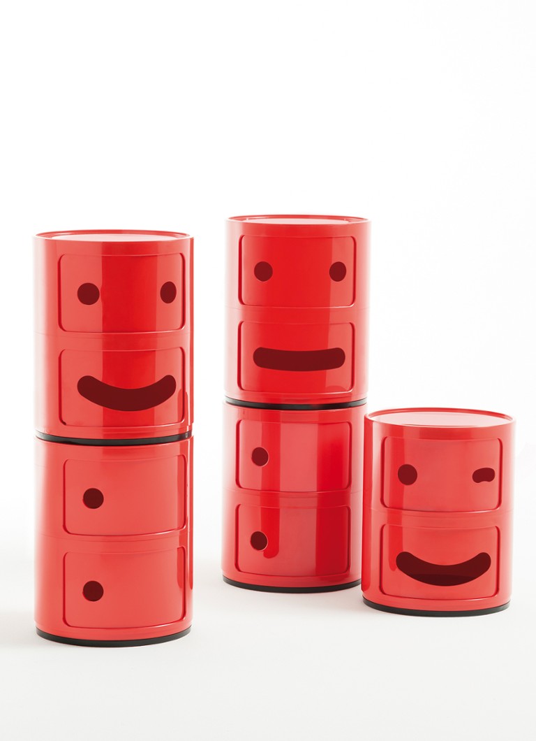 Kartell Componibili Smile cabinet (2 comp.)
