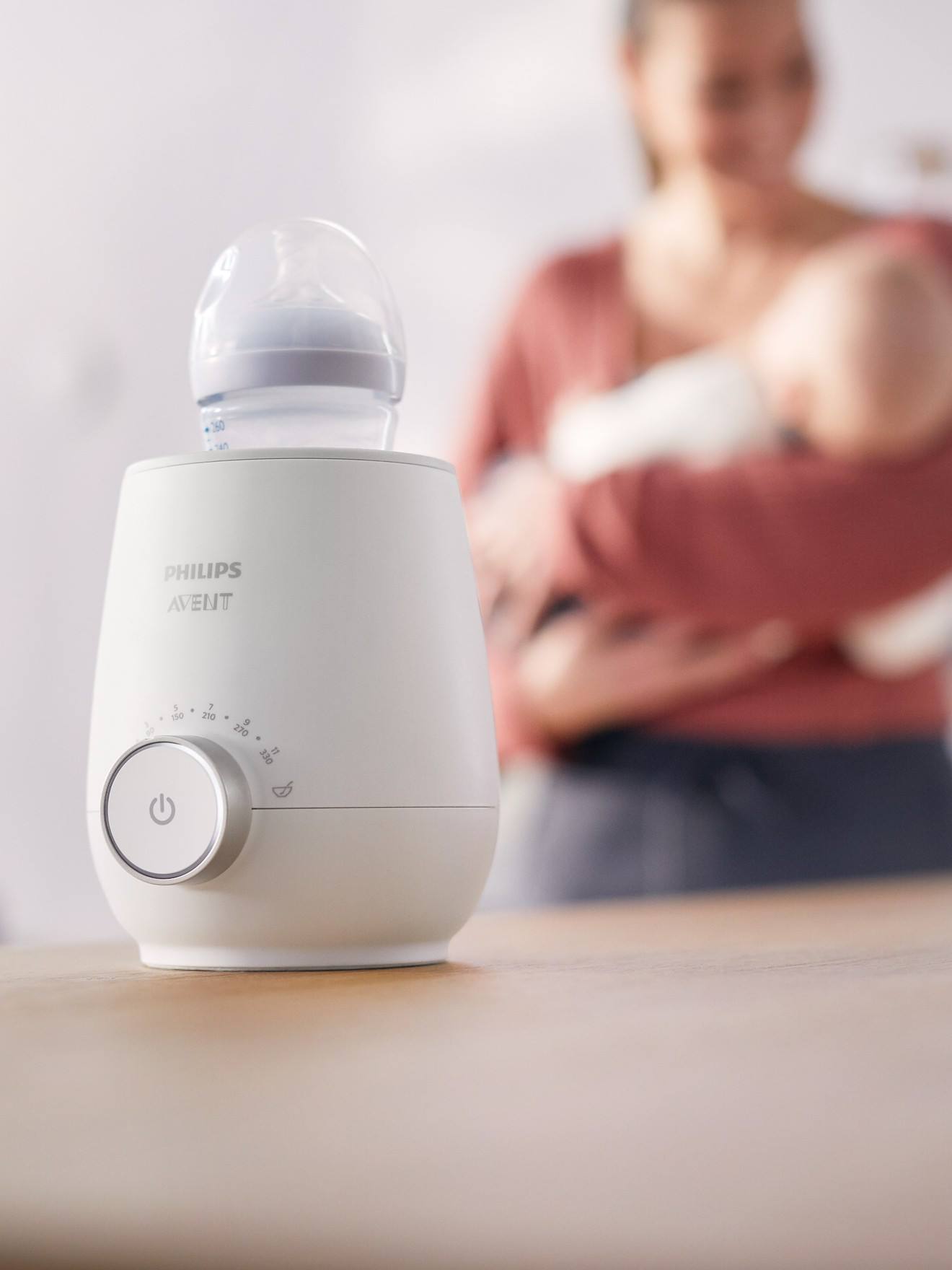 Chauffe-biberon électrique Philips AVENT SCF358 blanc