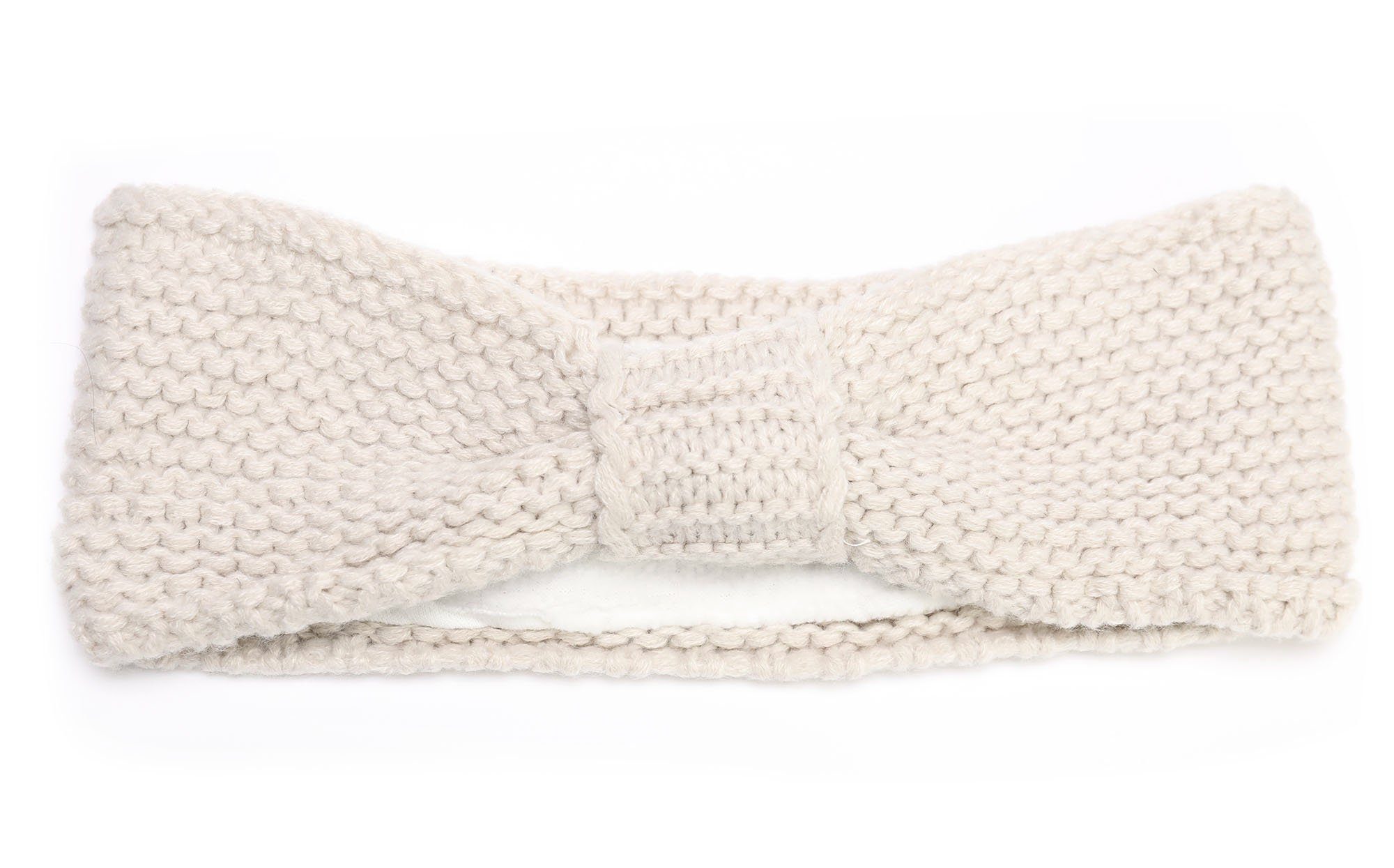 irisaa Stirnband Damen Stirnband Headband Outdoor Joggen im Frühling Ohrenschutz Grobstrick mit Fleece Innenfutter