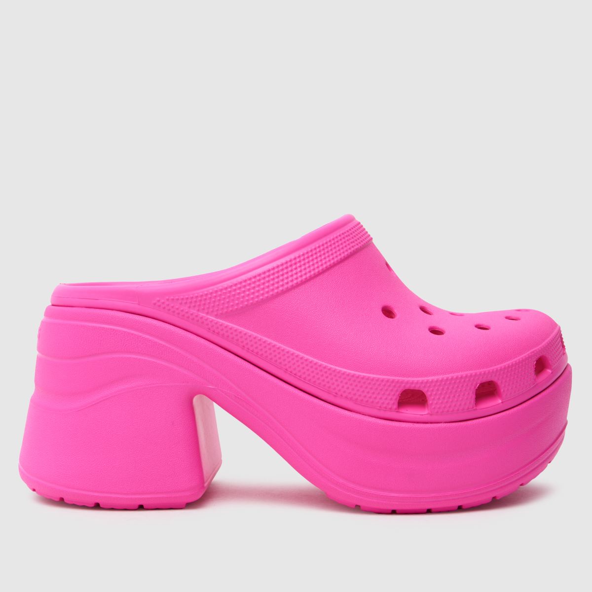 Crocs Siren sarkú klumpa szandál rózsaszínben