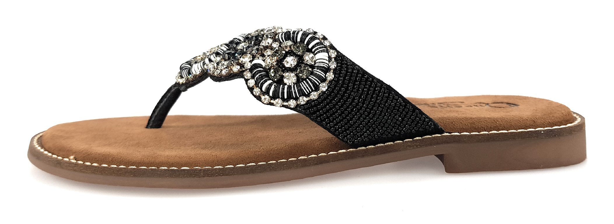 Queens IF-7209 Schwarz Black Multi