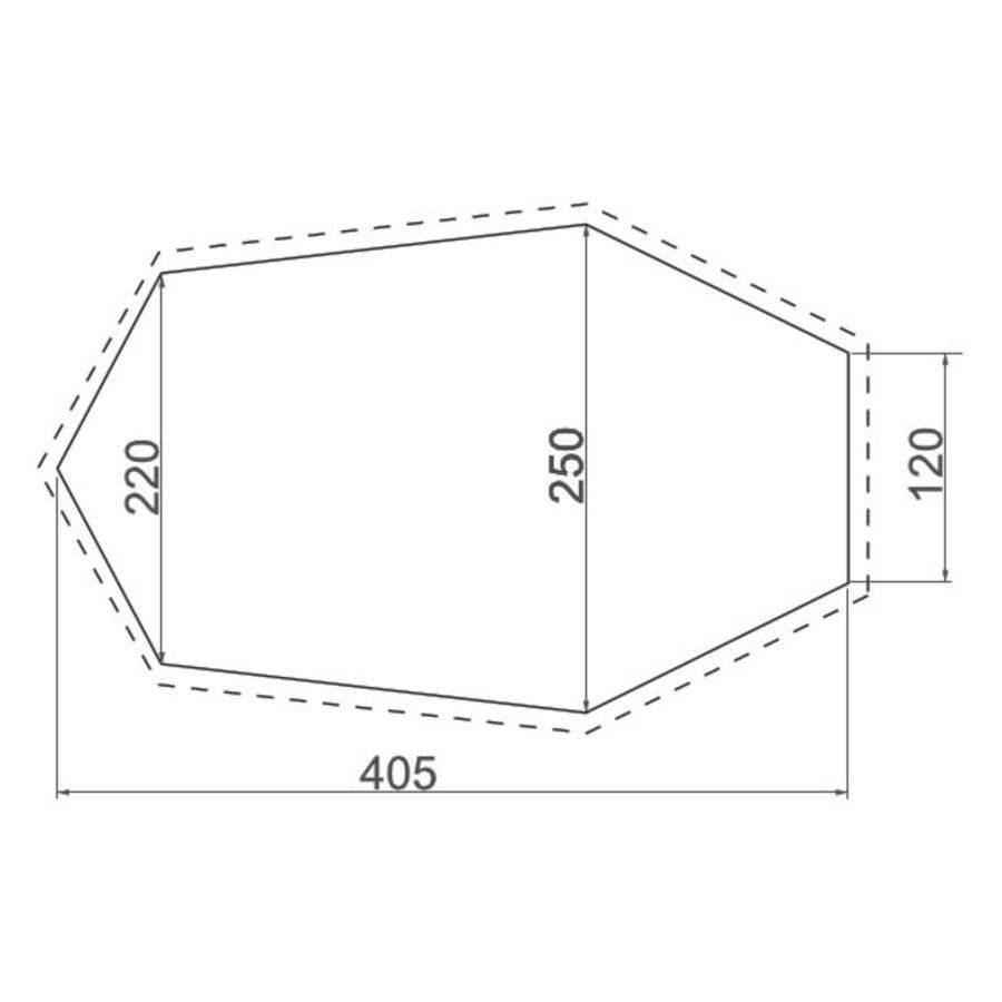 FP Space XT 4 Personen - Zeltunterlage