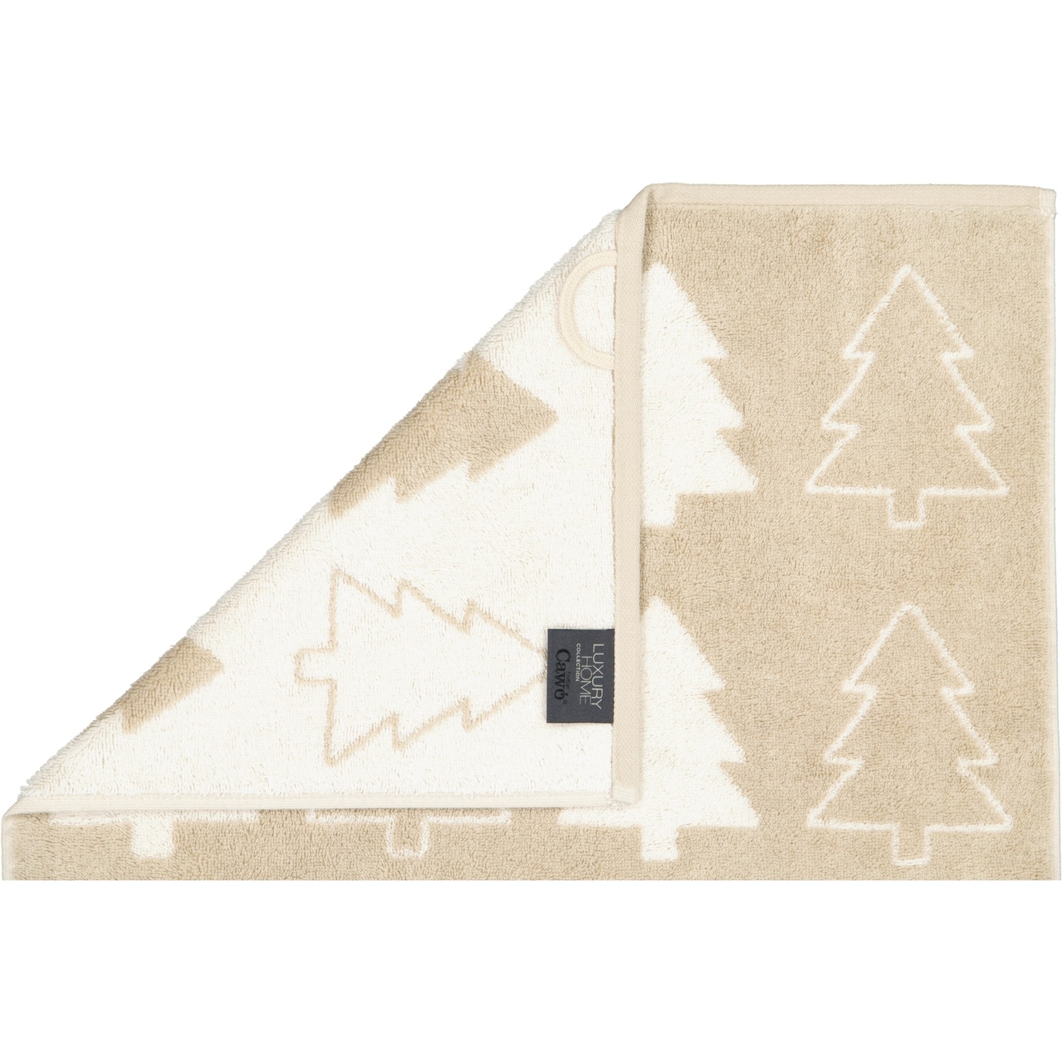 Cawö Handtücher Christmas Edition Tannenbäume 794 natur - 33