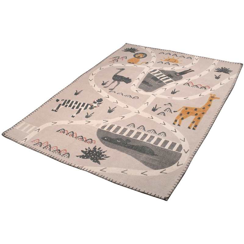 Tapis de jeu savane 100x140cm LITTLE SAVANNAH