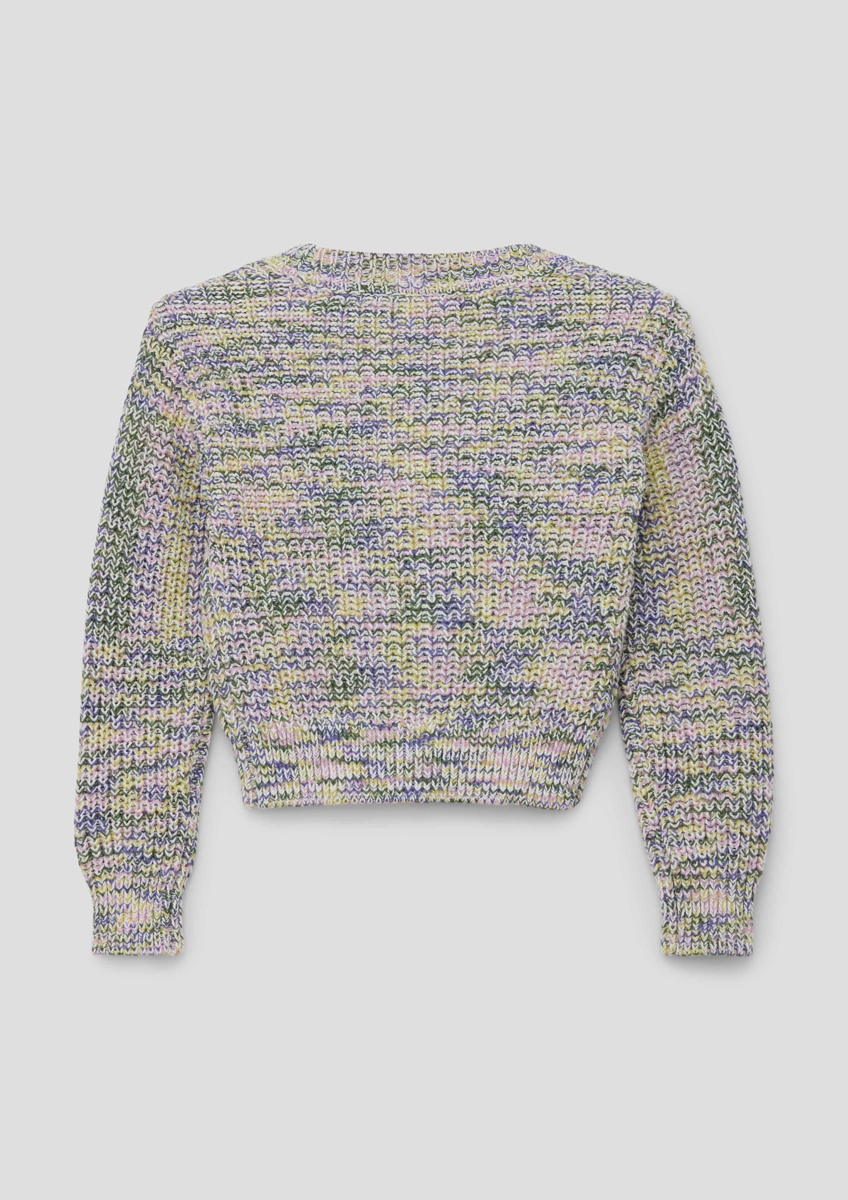 Strickjacke mit V-Ausschnitt  2135086-70X2