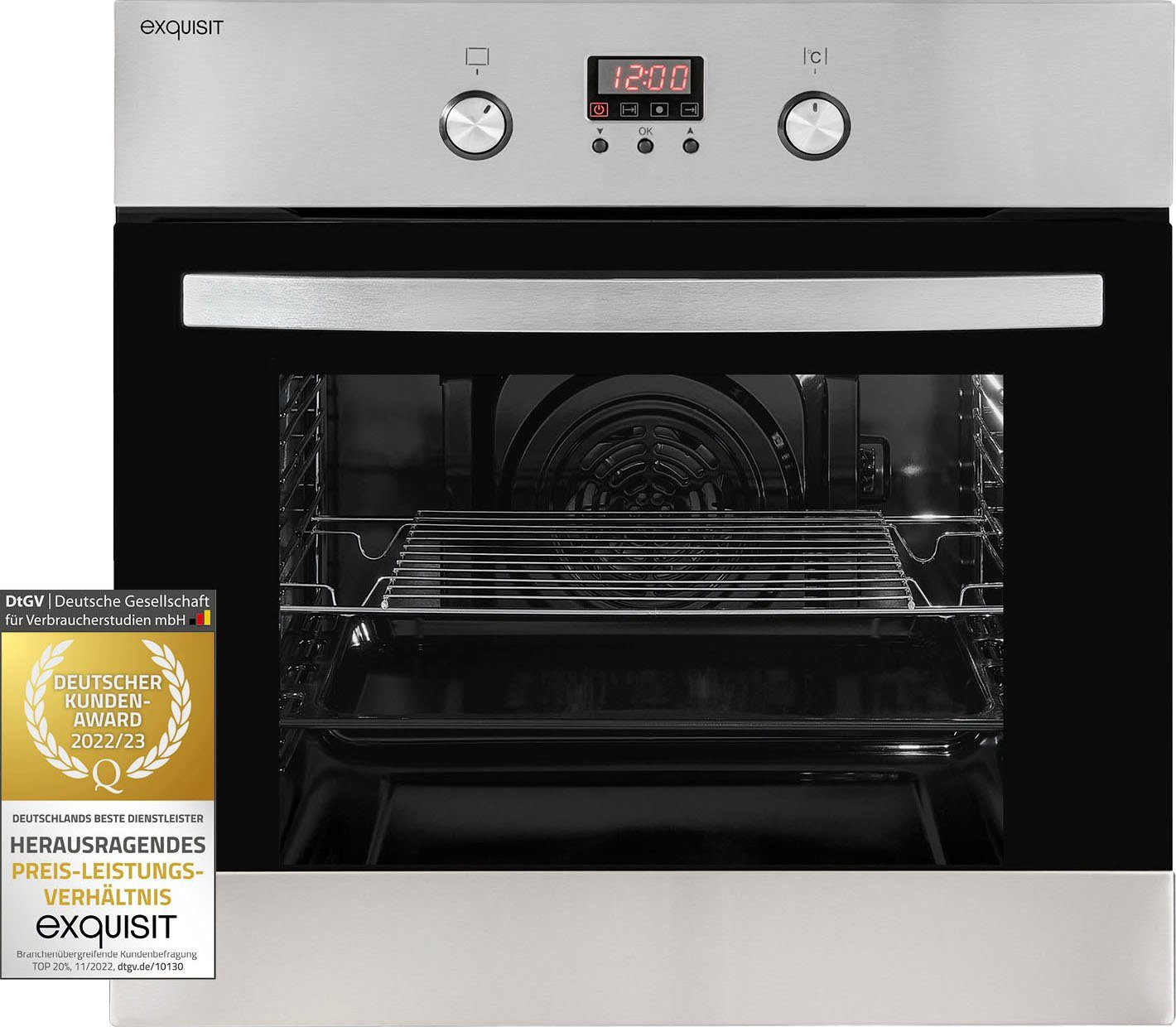exquisit Backofen EBE 65-1H