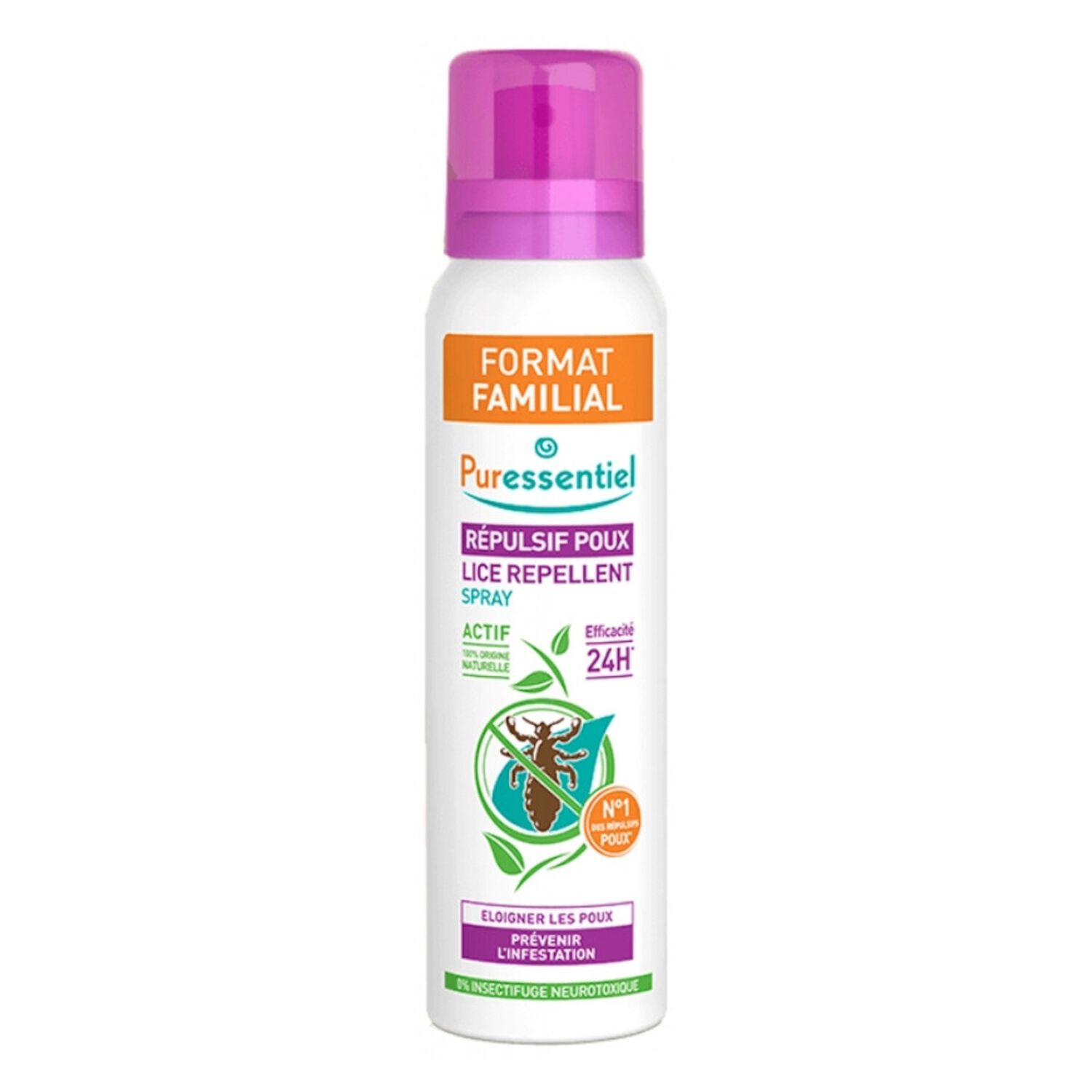 Puressentiel Anti-Poux Spray Répulsif