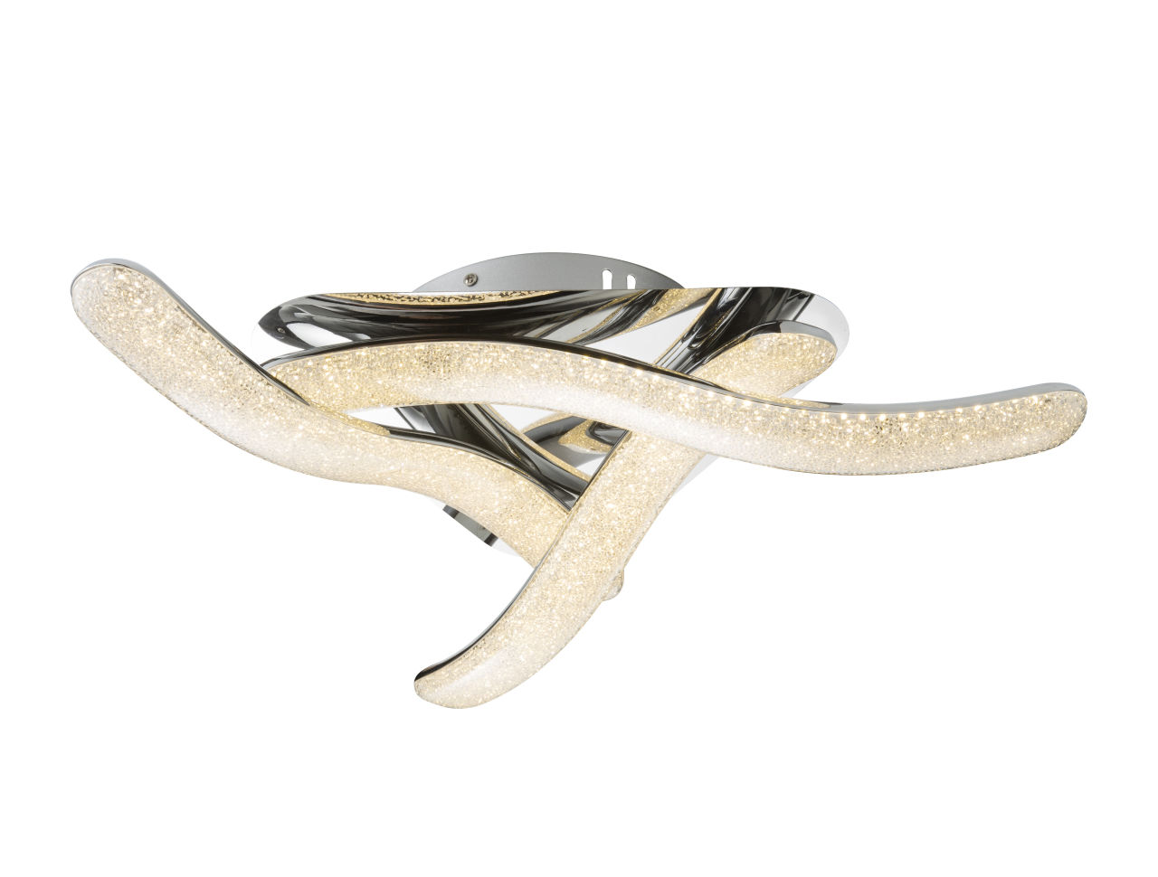 Globo Lighting - NABRO - Deckenleuchte Metall verchromt, LED