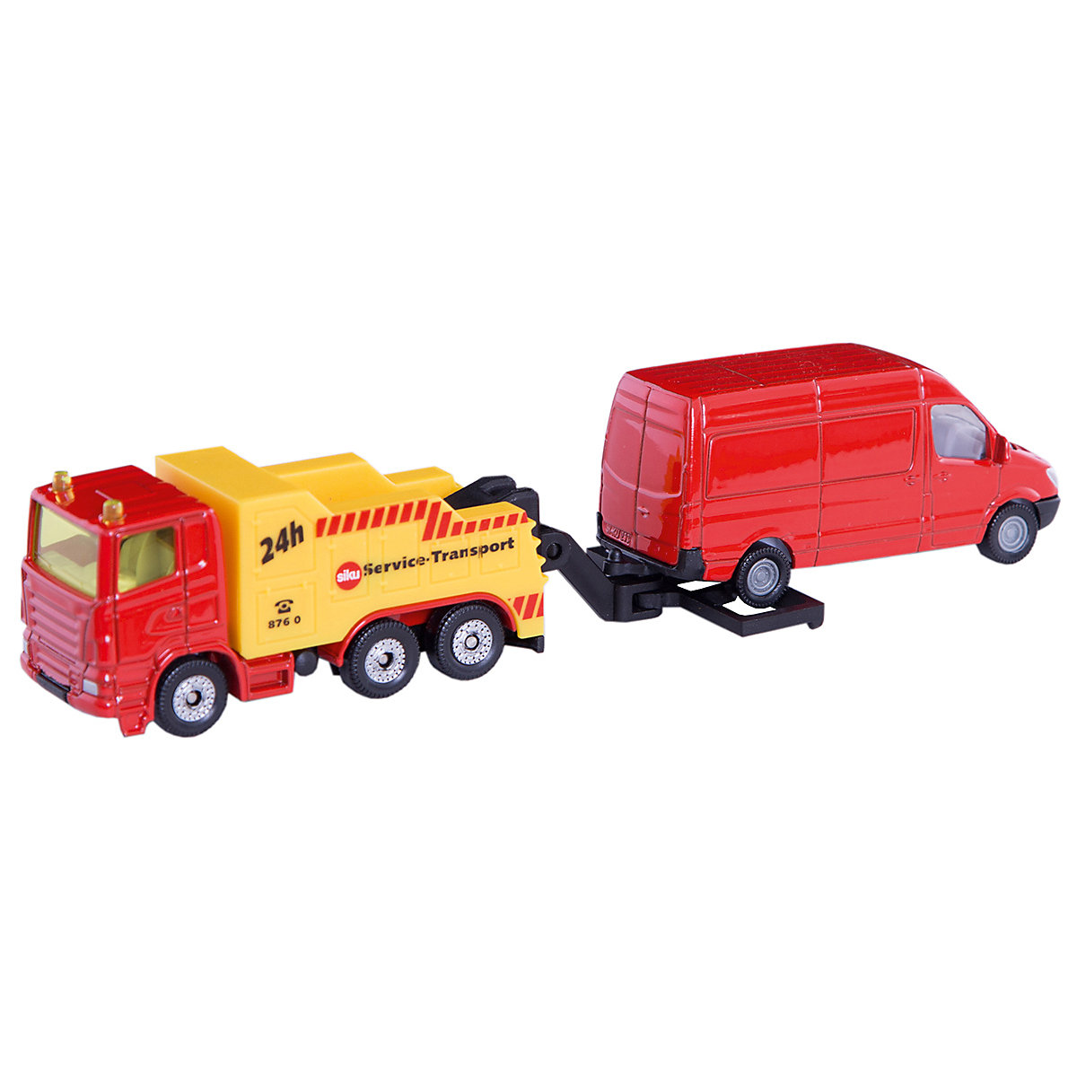 SIKU 1667 Abschleppwagen mit PKW