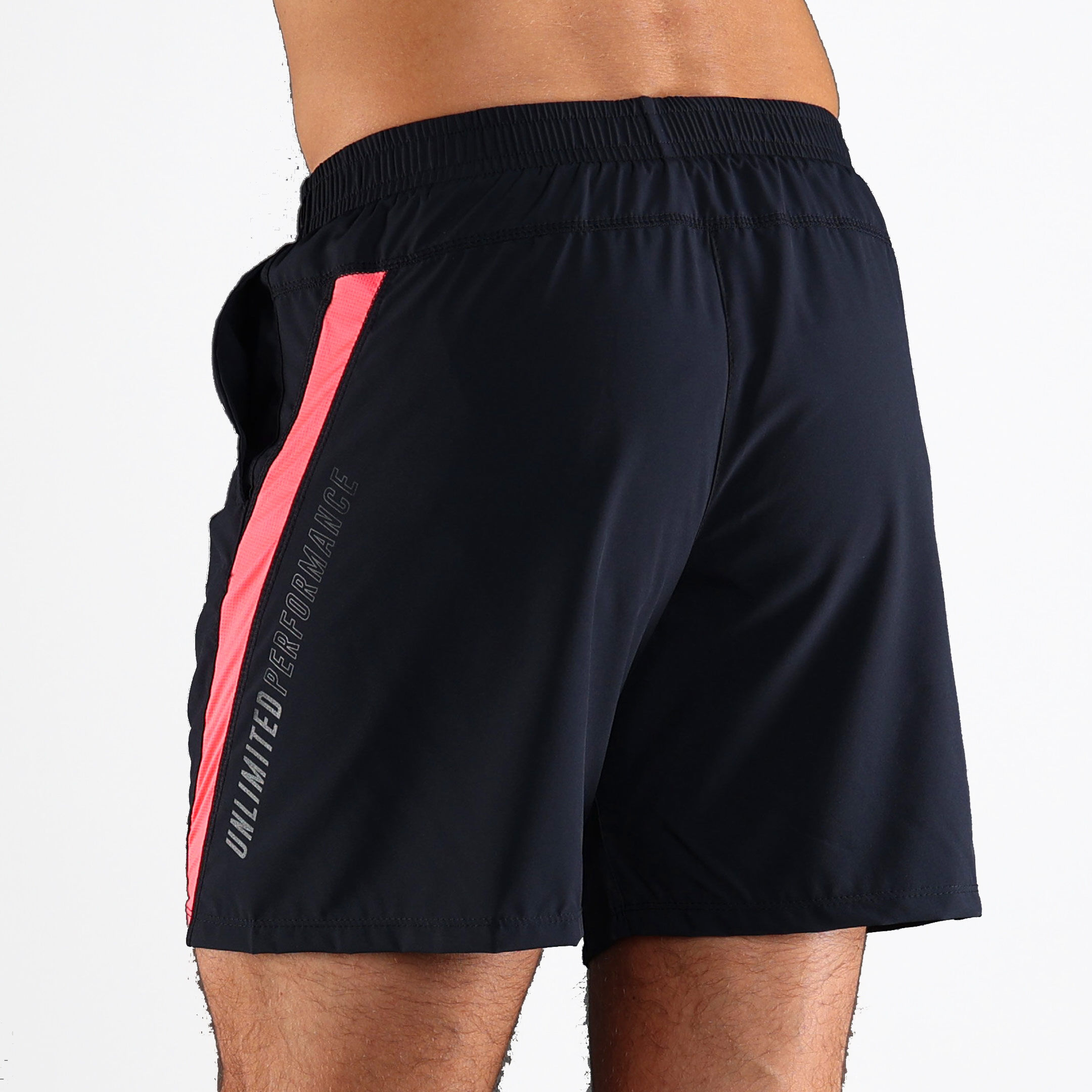 Storm Shorts Herren - Schwarz, Rot