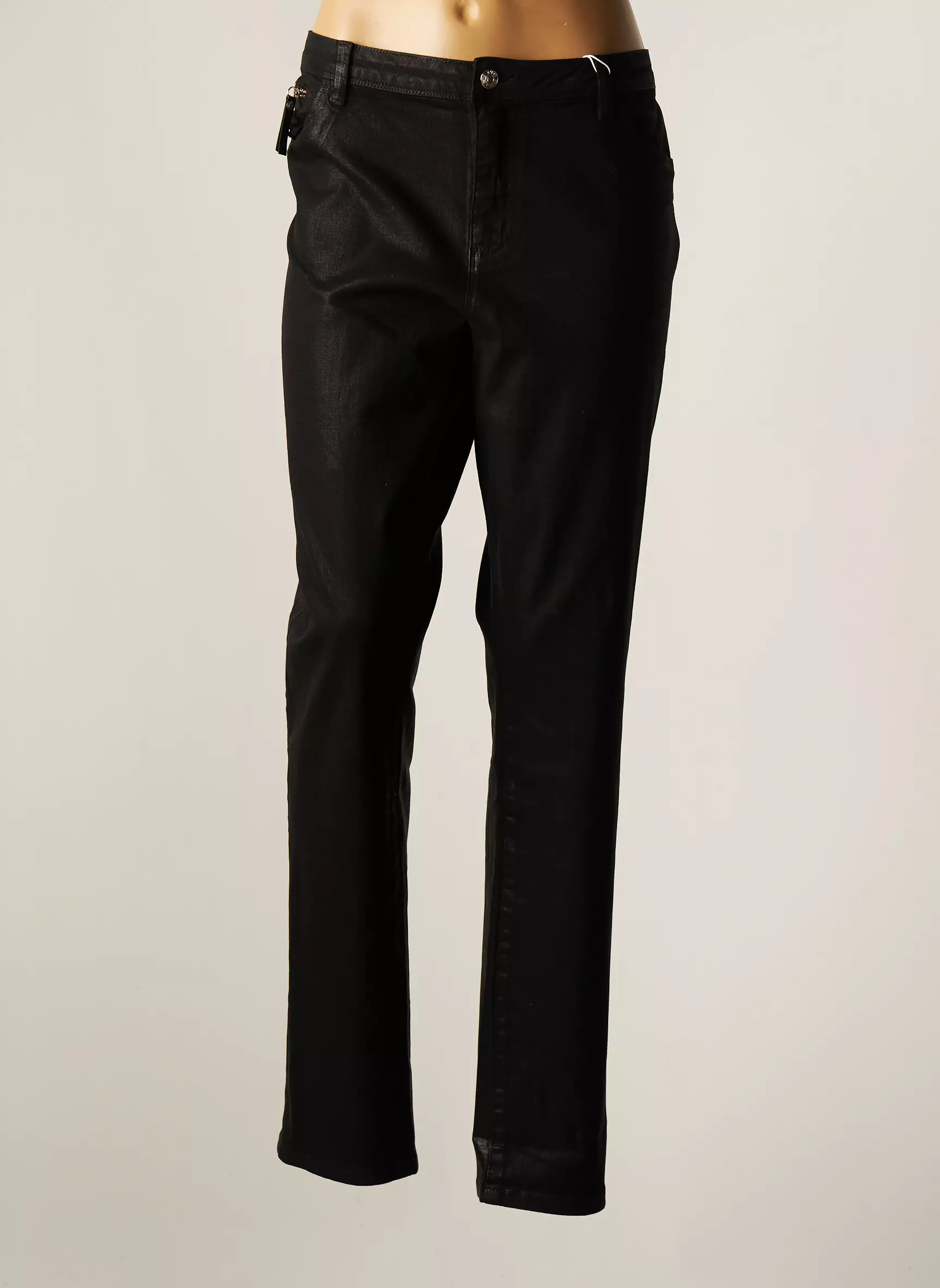 C Est Beau La Vie Pantalons Slim Femme couleur noir