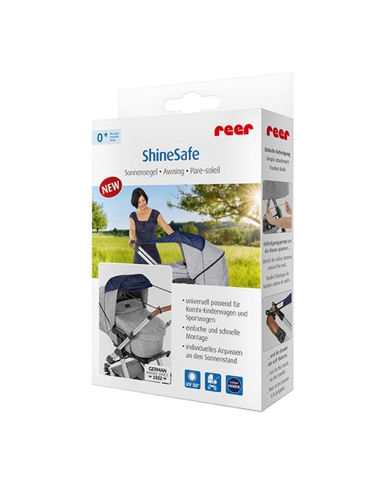 Reer ShineSafe Sonnensegel in Blau ab 0 Monate günstig kaufen onesize