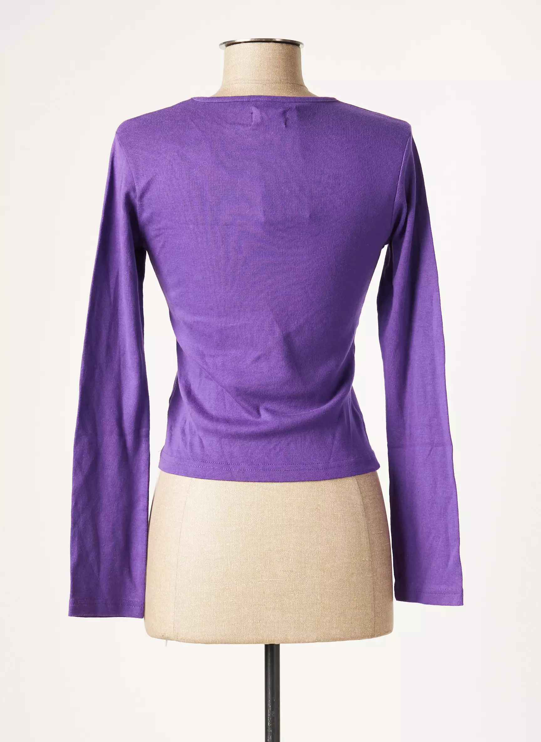 School Rag Tshirts Femme couleur violet
