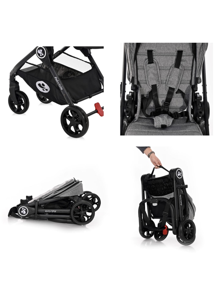 Lorelli Kombikinderwagen 2 in 1 Patrizia in schwarz günstig kaufen onesize