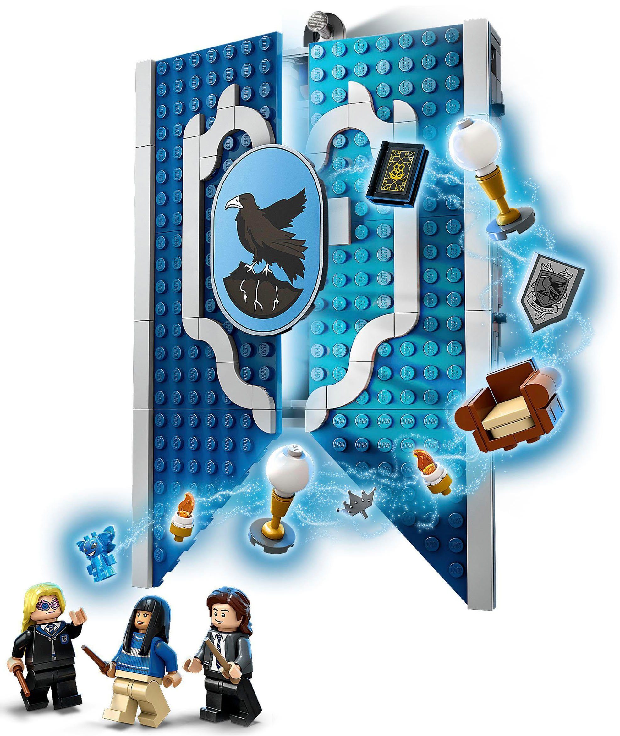 LEGO® Konstruktionsspielsteine Hausbanner Ravenclaw (76411), LEGO® Harry Potter, (305 St)