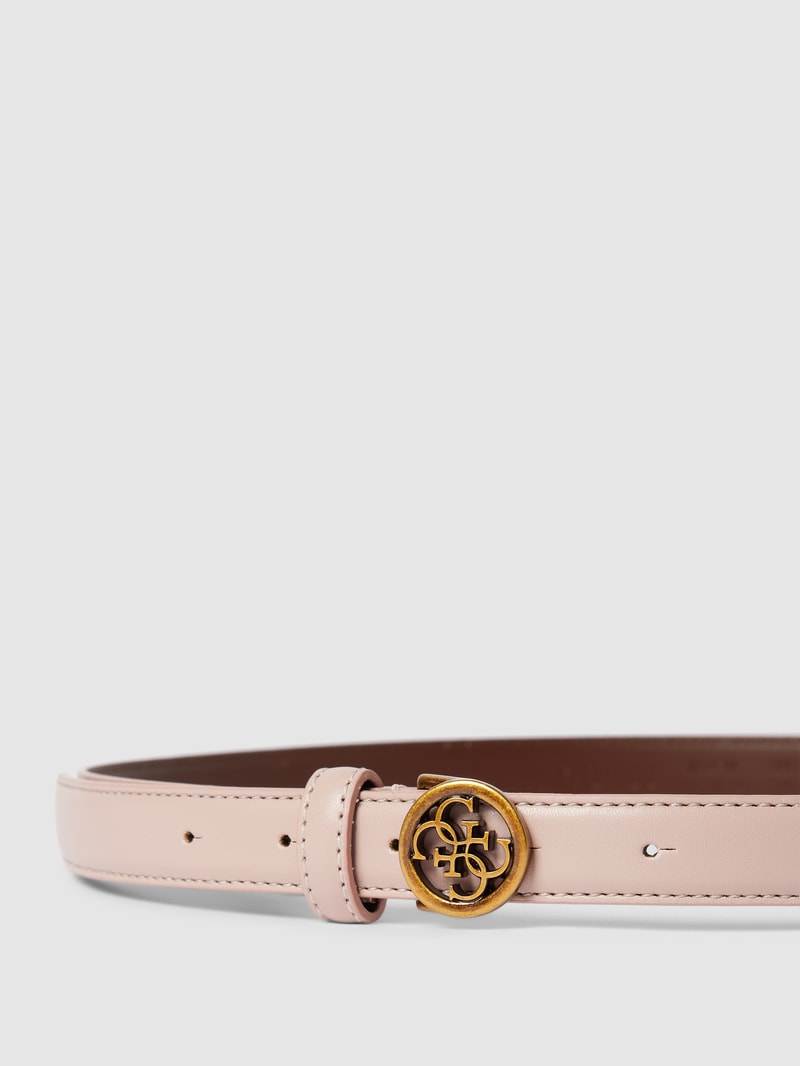 Gürtel mit Label-Details Modell 'SILVANA' in rosé