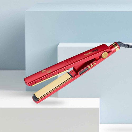 BaBylissPRO Glätteisen TITANIUM IONIC Red