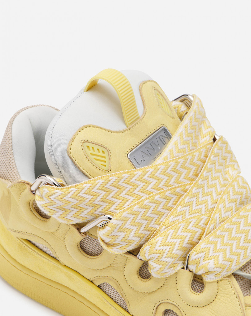 SNEAKERS CURB EN CUIR