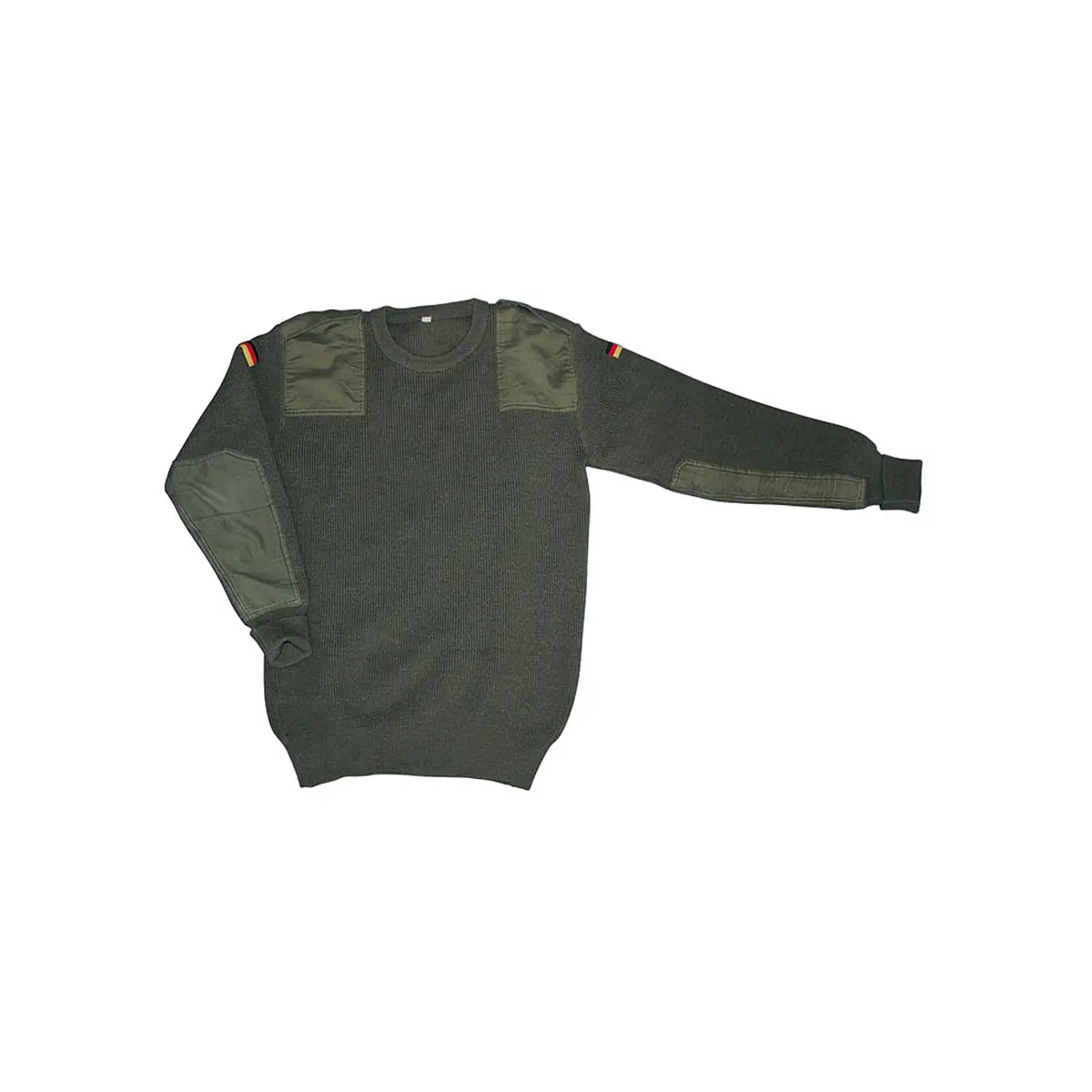 BW Pullover Baumwolle oliv